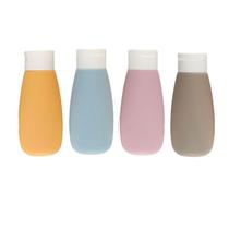 12 Frascos Dispensador De Shampoo/Sabão Portátil para Viagem