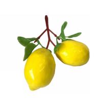 12 Galhos De Limão Siciliano Artificial Aparência Real 12 Galhos De Limão Siciliano Artificial Aparência Real