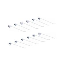 12 Ganchos Organizadores Simples 30Cm New Plus Sa Gôndolas