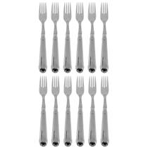 12 Garfos Jumbo Churrasco Inox 20cm