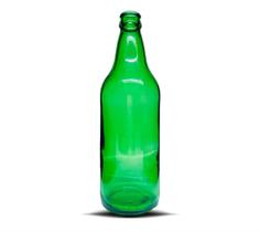 12 Garrafas de Vidro 600 ml Artesanal Verde