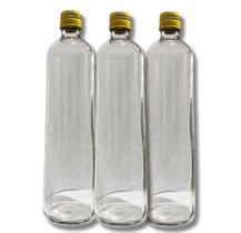 12 Garrafas de Vidro Transparente Gin 900 ml - TH Vidros 12 Garrafas de Vidro Transparente Gin 900 ml - TH Vidros