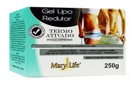 12 Gel Lipo Redutor Termo Ativado 250g - Mary Life