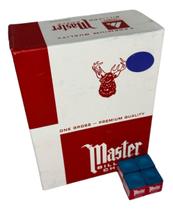 12 Giz Master P/ Taco Bilhar Sinuca Profissional Made China