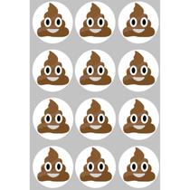 12 Imãs de Emoji - Diversão para Geladeira e Quadros