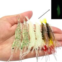 12 Iscas Artificiais Camarão Corvina Traíra Tucunaré