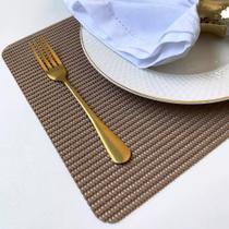 12 Jogo Americano Pvc Antiderrapante Resistente New Flex Ca