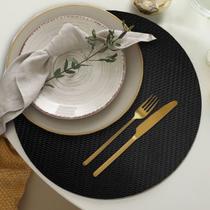 12 Jogo Americano Redondo Sousplat Mesa Posta Luxo Liz Pt