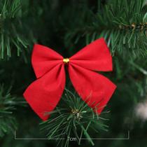 12 Laços Pequeno Veludo Vermelho Decoração Árvore Natal