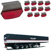 12 Lanterna Diamante Facchini LED Rubi C/ Supt. - Fio