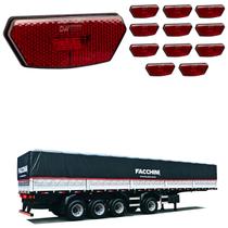 12 Lanterna Diamante Facchini LED Rubi Saída Fios