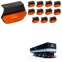 12 Lanterna Diamante Librelato LED Âmbar c/ Supt - Conect