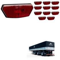 12 Lanterna Diamante Librelato LED Rubi Saída Fios 12 Lanterna Diamante Librelato LED Rubi Saída Fios