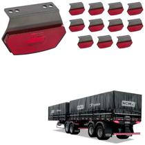 12 Lanterna Diamante Noma LED Rubi c/ Suporte - Fio