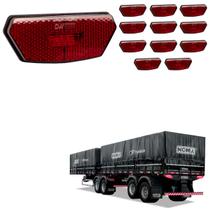 12 Lanterna Diamante Noma LED Rubi Saída Fios 12 Lanterna Diamante Noma LED Rubi Saída Fios