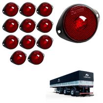 12 Lanterna Frontal Librelato LED Rubi 65mm c Suporte - Fio