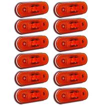 12 Lanterna Lateral Caminhão Carreta Facchini LED BIVOLT AM