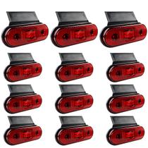 12 Lanterna Lateral Caminhão Carreta Facchini LED VM +Suporte