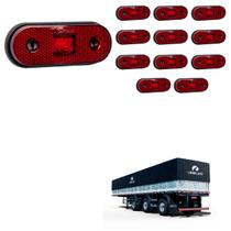 12 Lanterna Lateral Librelato LED Rubi Saída Fios