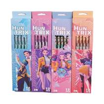 12 Lápis De Madeira Minimalistas Com Desenhos Animados E Borracha Para Estudantes - Kit Com 12 Lápis 12 Lápis De Madeira Minimalistas Com Desenhos Animados E Borracha Para Estudantes - Kit Com 12 Lápis