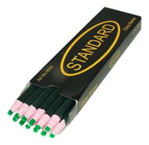 12 Lápis Giz Verde Barbante Fácil Costura Moldes Patchwork.