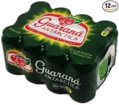 12 latas de REFRIGERANTE guaraná ANTARTICA 350 ml