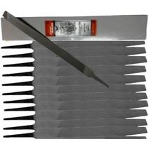 12 lima enxada chata nicholson 8 polegadas kit 12un