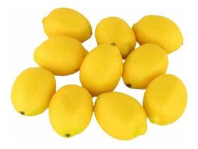12 Limão Siciliano Decorativos Fruta Artificial Decoração 12 Limão Siciliano Decorativos Fruta Artificial Decoração