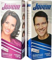 12 Loção Jovem Restauradora Escurecedora de Cabelo