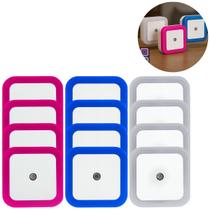 12 Luminárias LED Automática Sensor Noturno P/ Quartos