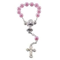 12 Mini Terços de Pérola com Cálice de Eucaristia 12 Mini Terços de Pérola com Cálice de Eucaristia