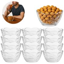 12 Mini Tigela Redonda Bowl de Vidro P/ Sobremesas 130ml 12 Mini Tigela Redonda Bowl de Vidro P/ Sobremesas 130ml