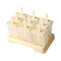 12 Moldes de Silicone para Picolé + 50 Palitos - Qualidade Alimentar 12 Moldes de Silicone para Picolé + 50 Palitos - Qualidade Alimentar