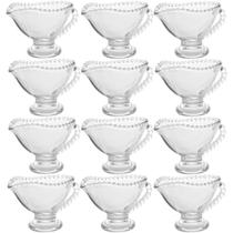 12 Molheiras de Cristal com Alça 140ml para Hotéis Pousadas Servir Molhos Caldas Wolff