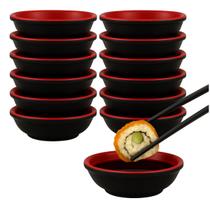 12 Molheiras em Melamina P/ Restaurante Japones Shoyu 35ml