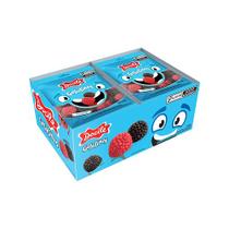 12 Pacotes Bala de Gelatina Mini Amoras 15g