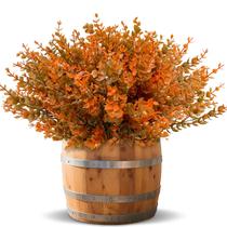 12 pacotes de flores artificiais de outono TURNMEON resistentes a UV