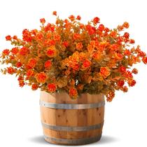 12 pacotes de flores artificiais de outono TURNMEON resistentes a UV