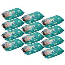12 Pacotes de Toalhas Umedecidas 50 Unidades Big Baby