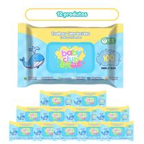12 Pacotes Toalha Umedecida Tradicional 100 Fls Baby Club 12 Pacotes Toalha Umedecida Tradicional 100 Fls Baby Club