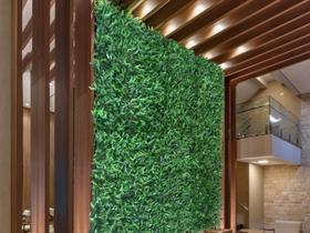 12 Painéis Rico em Folhas Permanentes com Desconto por Quantidade Jardim Vertical Artificial