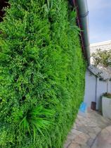 12 Painel Jardim Vertical Artificial Verde Planta Decorativa - LuJP Decorações