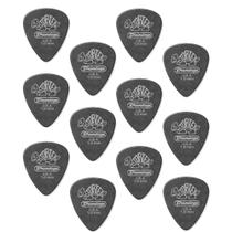 12 Palheta DUNLOP Tortex 1.0 mm Standard guitarra 488R preta