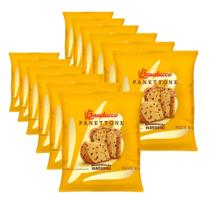 12 Panetone Mini Bauducco Tradicional, Panettone 80g