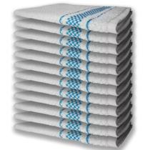 12 Panos De Prato Atoalhado Felpudo Premium Azul 12 Panos De Prato Atoalhado Felpudo Premium Azul