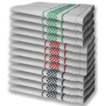 12 Panos De Prato Atoalhado Felpudo Premium Pr+vm+vd 12 Panos De Prato Atoalhado Felpudo Premium Pr+vm+vd