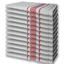 12 Panos De Prato Atoalhado Felpudo Premium Vermelho 12 Panos De Prato Atoalhado Felpudo Premium Vermelho