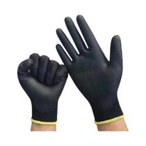 12 Pares De Luvas De Segurança Em Nylon PU Tamanhos S M L Com Aderência Para Carpinteiros,