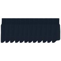 12 Pares De Meias Mash Social Cano Longo Masculina Punho Em Algodão Cotton