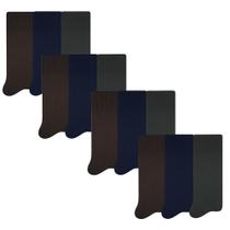 12 Pares De Meias Social Selene Clássica Em Poliamida Masculina Básica